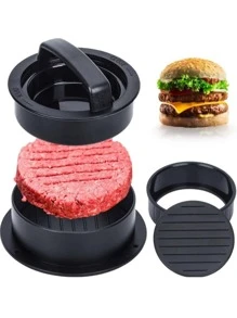 1入組肉餡餅按模具 - 黑色 - 查看 1