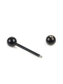 7pcs/set Stainless Steel Tongue Ring - Multicolor - View 2