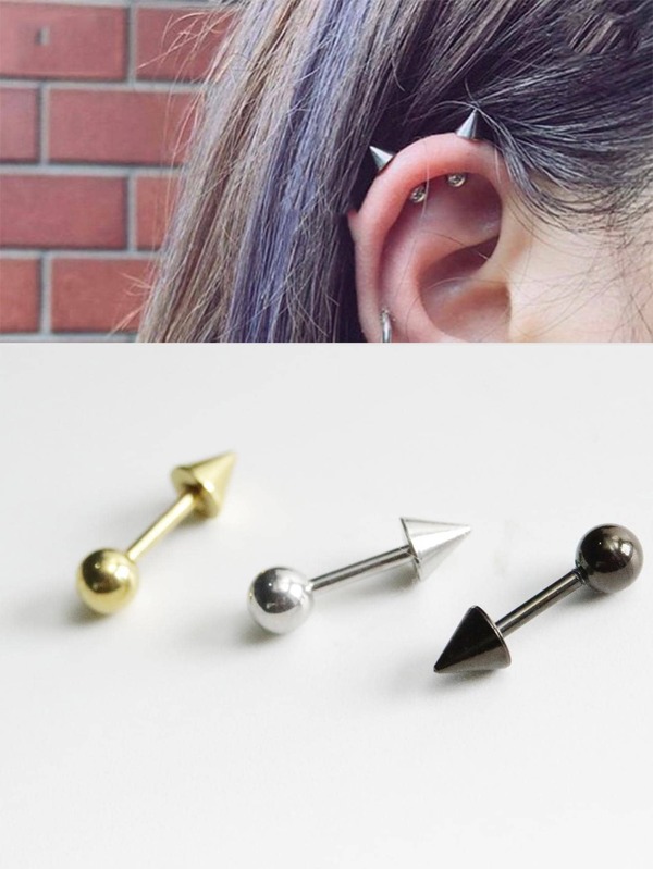 Geometric Stud Earrings