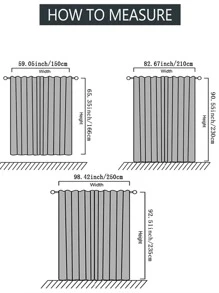 1pc Landscape Print Waterproof Outdoor Shower Curtain - Multicolor - View 5