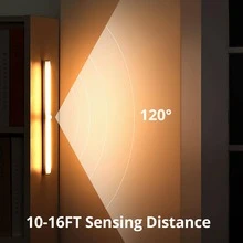 1入組鋁櫃下燈,現代LED壁櫥燈 - 銀色 - 查看 6