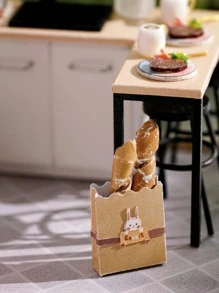 1 盒 DIY 房屋积木，3D 拼装模型玩具，可用作生日礼物房间装饰 - 白色 - 查看 4