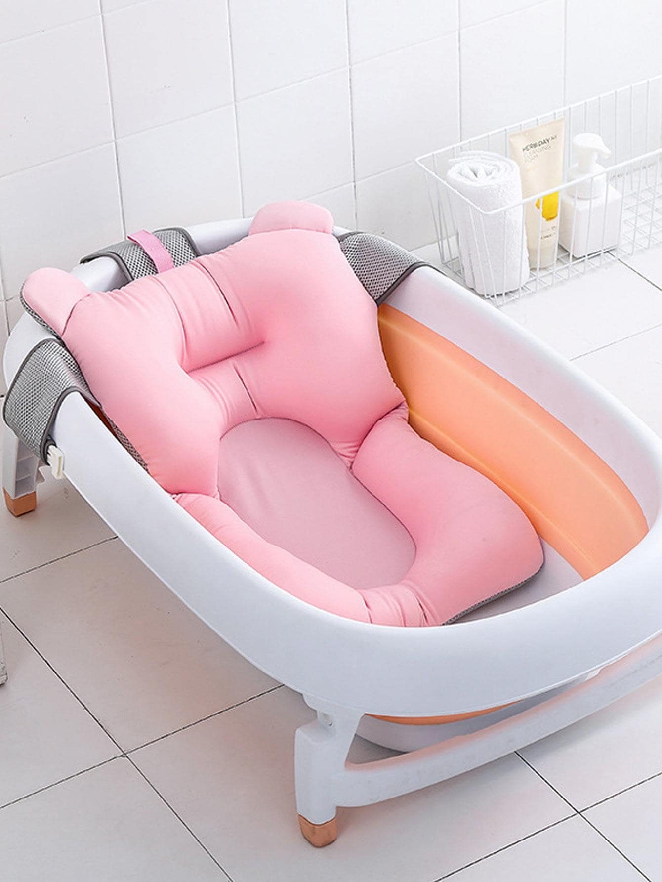 Gối tắm - Hồng - Xem 1