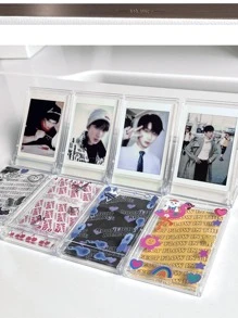 5 piezas Funda de tarjeta transparente - transparente - Ver 1