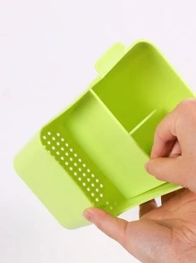 Hộp đựng thảo mộc cho tủ lạnh-1 cái Tủ lạnh lưu trữ nhà bếp Hộp đựng sản phẩm tươi Hộp đựng thảo mộc Hộp bảo quản sản phẩm tươi nhất - Herb Savor Pod Lá bạc hà hoặc Hộp đựng măng tây cho tủ lạnh - màu xanh lá - Xem 6