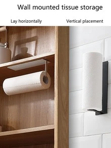 1 giá đựng khăn giấy đa chức năng - trắng - Xem 2