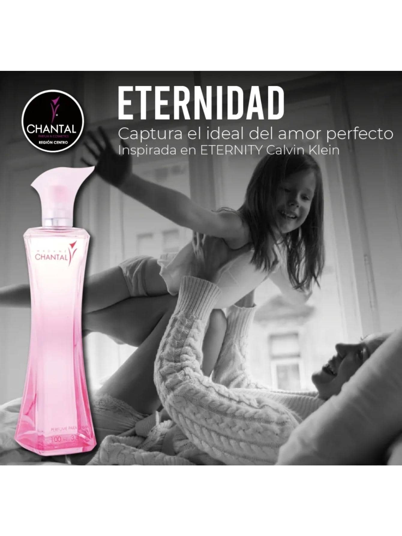 Perfume para Mujer Eternidad By Chantal / Fragancia de Dama - Rosa - Ver 1