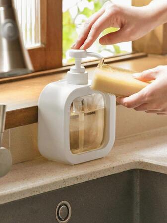 1pc Clear Lotion Bottle, Home Decoration, Christmas Gifts, Home Gifts, Room Decoration