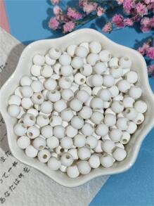 50入組/套釘珠DIY首飾配件 - 白色 - 查看 2