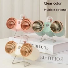 Double-headed Spray Fan - White - View 4