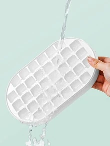 1pc 36-Grid Homemade Baby Food Freezer Tray, Small Size Ice Cube Mold For Home Use - White - View 3