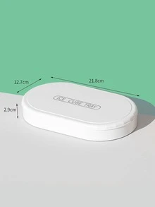 1pc 36-Grid Homemade Baby Food Freezer Tray, Small Size Ice Cube Mold For Home Use - White - View 5