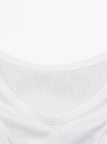 Wingslove Plus Size Women High Impact Full Coverage Sports Bra - White - View 6