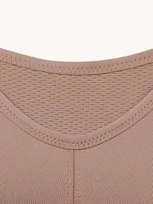 Wingslove Plus Size Women High Impact Full Coverage Sports Bra - Mauve Purple - View 9