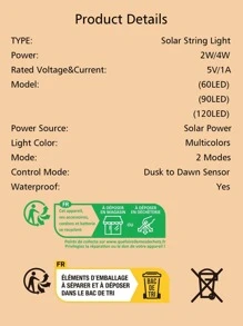 1 件铜太阳能草坪灯，现代主义太阳能花园路径灯，户外花园照明，适用于路径、庭院、露台 - 彩色 - 查看 7