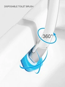 1 件一次性马桶清洁刷浴室装饰秋季装饰 - 白色 - 查看 7