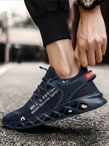 Giày thể thao ngoài trời thông thường cho nam - Màu xanh hải quân - Xem 2