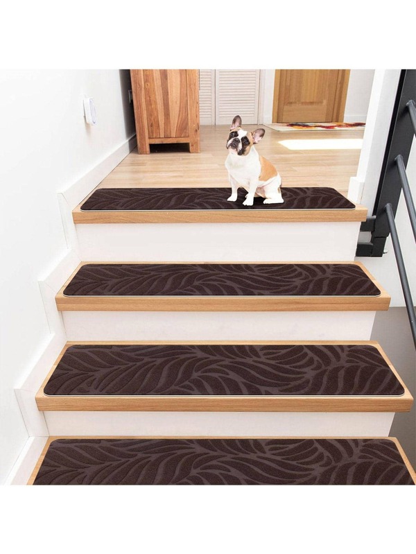 Peel and Stick Carpet Stair Treads for Wooden Steps Indoor with Self