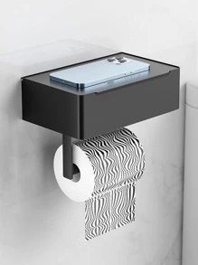 1pc Stainless Steel Tissue Storage Box Bathroom Decor Summer