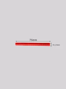12 chiếc Xe Đạp Nói Dải Phản Quang - Đỏ - Xem 4