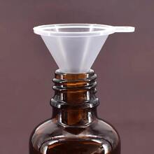 5件/10件/20件/30件/40件迷你漏斗小型透明塑料漏斗用于装瓶香水、精油、科学实验室、化学品、工艺用品 - 白色 - 查看 3