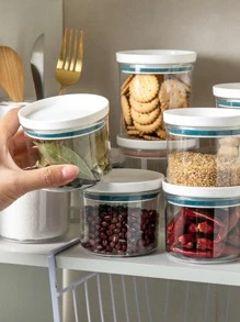 1pc Food Storage Box - Pink - View 2