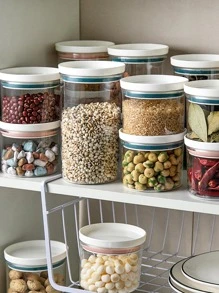 1pc Food Storage Box - Pink - View 3