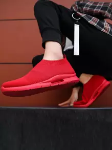 男士一脚蹬鞋乐福鞋休闲运动鞋轻便男士平底鞋工作健身鞋鞋类