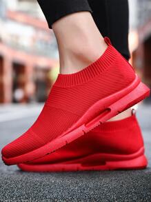 男士一脚蹬鞋乐福鞋休闲运动鞋轻便男士平底鞋工作健身鞋鞋类