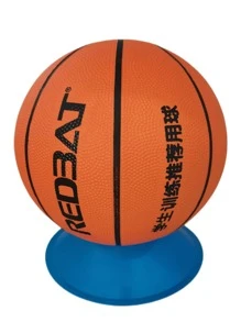 Rubber Basketball For Both Indoor And Outdoor Training - Orange - View 7