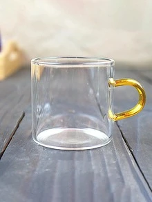 2pcs Clear Glass Mug - Clear - View 5