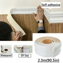 Self Adhesive Waterproof Anticollision 3D Foam Border Sticker - 粉色 - 查看 2
