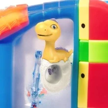 Niños 1 pieza Pistola de agua con diseño de dibujos animados - Amarillo - Ver 2