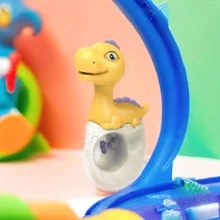 Niños 1 pieza Pistola de agua con diseño de dibujos animados - Amarillo - Ver 1