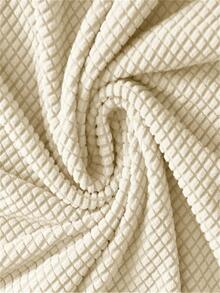 1 Bọc Ghế Trơn, Bọc Ghế Polyester Đơn Giản Cho Gia Đình - Màu be - Xem 4
