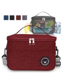 Lonchera Térmica Para Alimentos, Frío Y Calor - Rojo - Ver 1