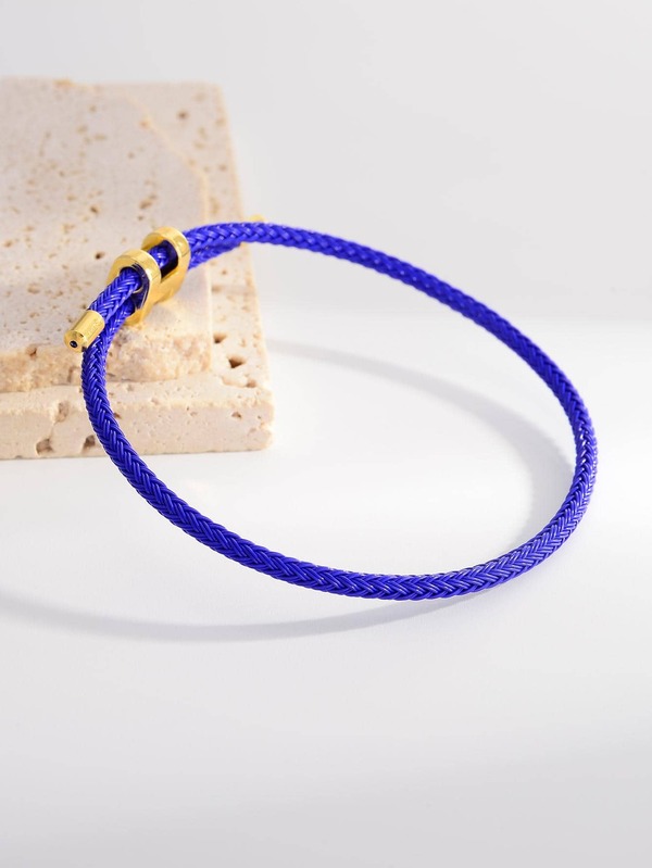 Minimalist Braided String Bracelet SHEIN USA