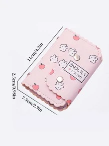 1 Phim Hoạt Hình Đồ Họa Album Ảnh Sáng Tạo Di Động Đa Năng Thẻ Hình Ảnh Dành Cho Thẻ, Lưu Trữ Ảnh - Màu Hồng baby - Xem 3