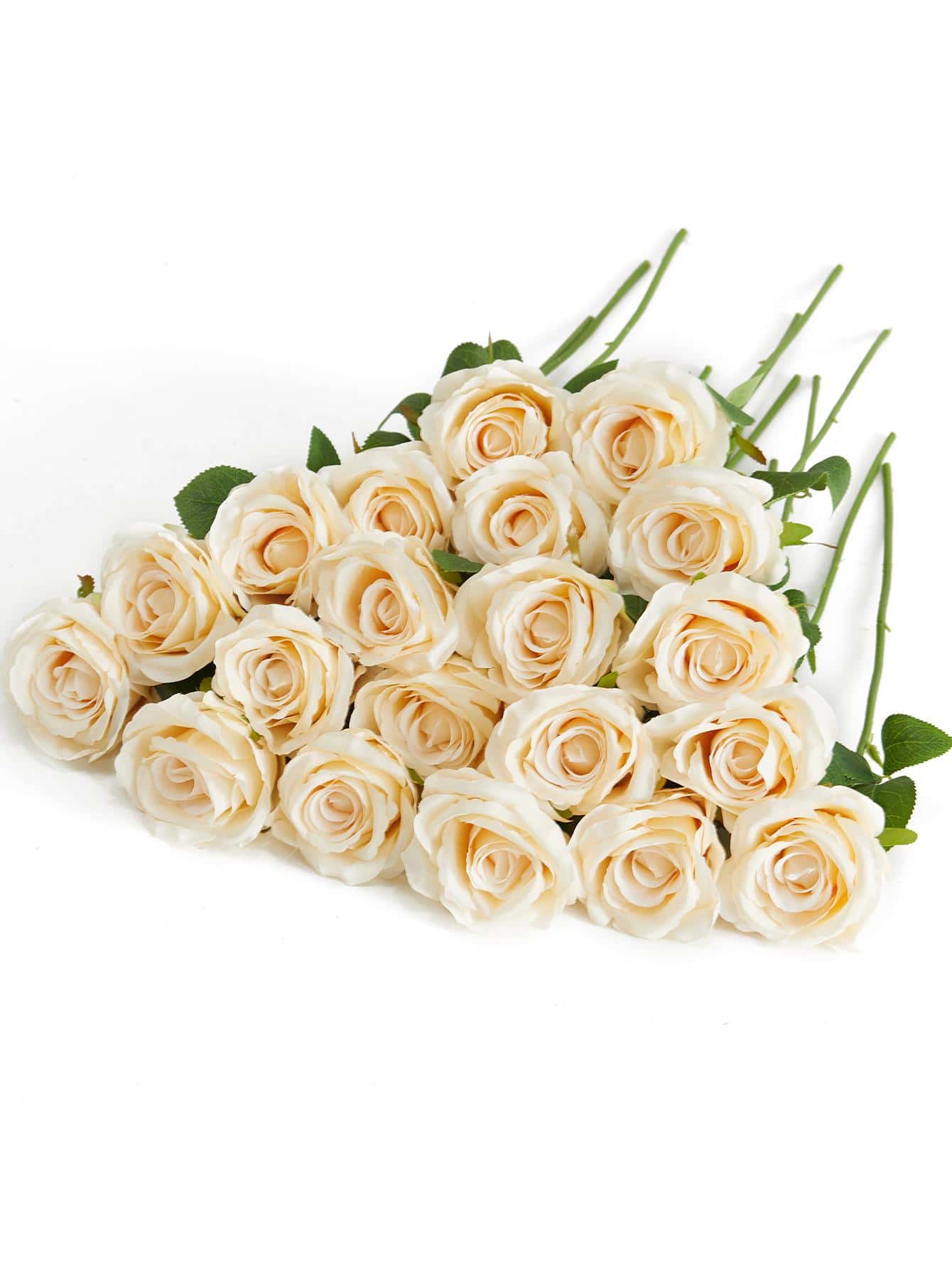 10 bông hồng nhân tạo - Rượu sâm banh - Xem 1