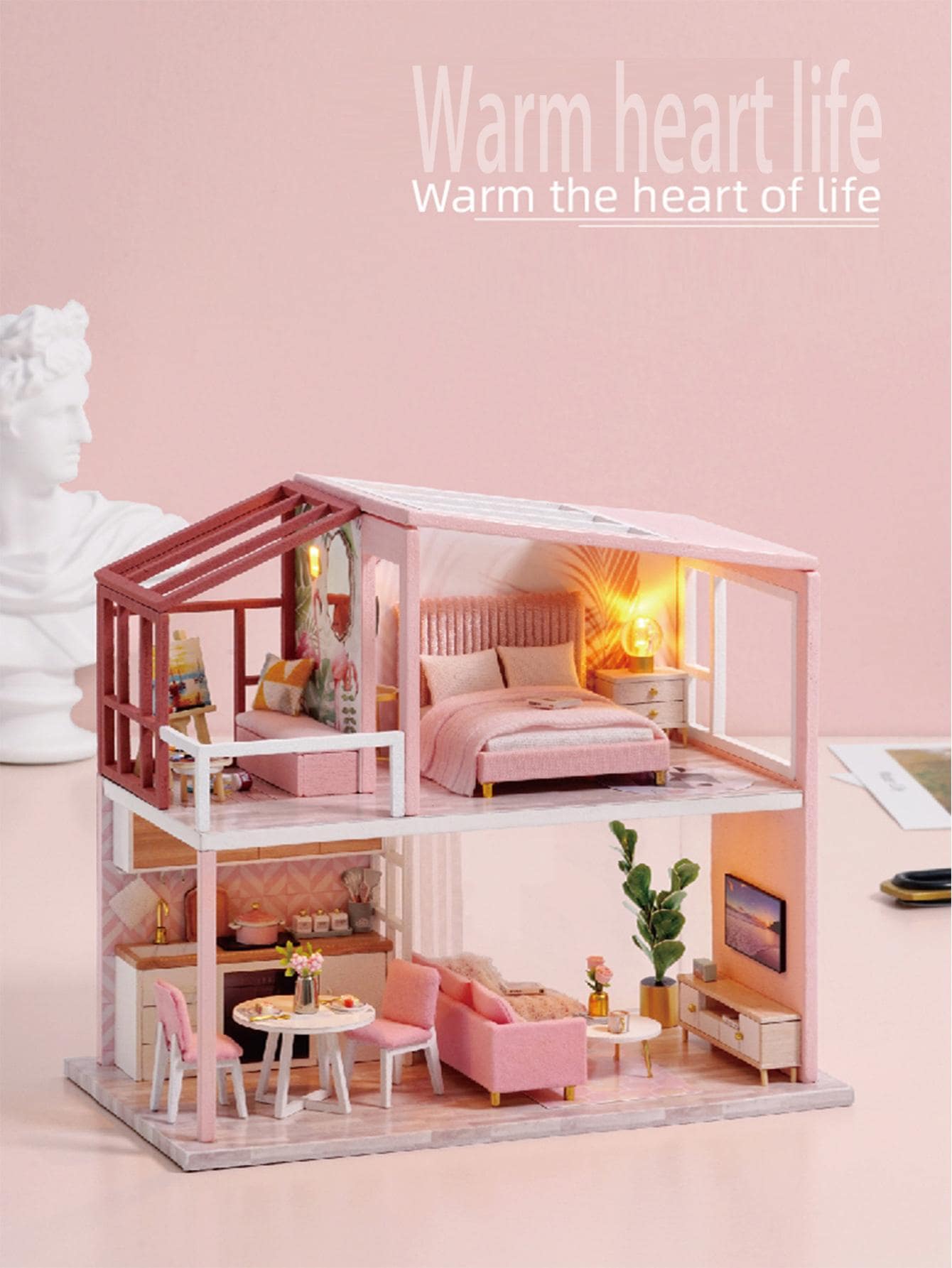 1set House Design Block Toy | SHEIN USA