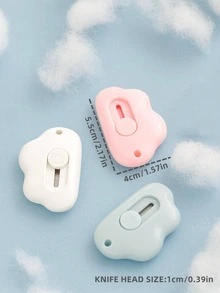 2 piezas Cúter con diseño de nube - Rosa - Ver 6