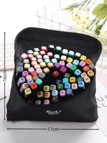 80pcs Mixed Color Marker Pen - Multicolor - View 7