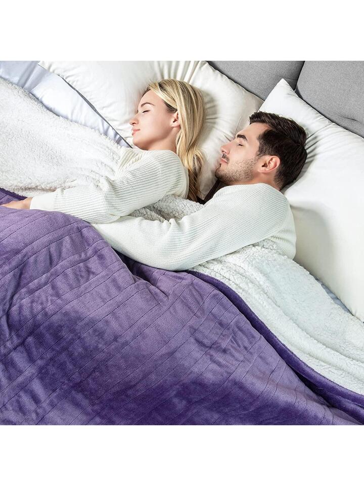 WOOMER Electric Heated Throw Blanket, Soft Flannel Fast Heating Blanket  with Multi-Color Option, Queen Size 84x 90, 10 Heating Levels u0026 0.5-12H  Auto Off, Over-Heat Protection | SHEIN USA
