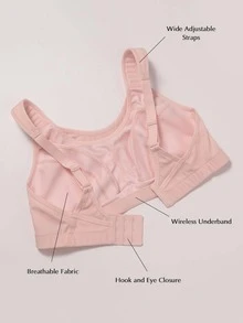 Wingslove 大碼可調節肩帶運動型胸罩