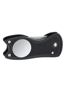 1 pieza Tenedor de plástico golf - Negro - Ver 3