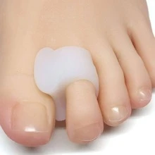 Dụng cụ tách ngón chân silicon 2 chiếc - trắng - Xem 2