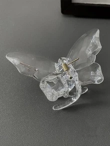 6 piezas Garra de pelo con diseño de mariposa - Multicolor - Ver 7