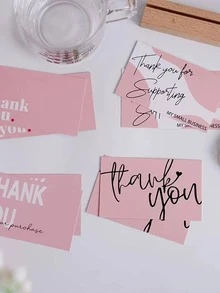 30入組標語圖案明信片 - 彩色 - 查看 4