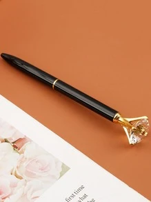 1 支水钻装饰圆珠笔 - 黑色 - 查看 3