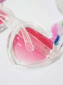 1pc Unicorn Design Party Glasses - Multicolor - View 7